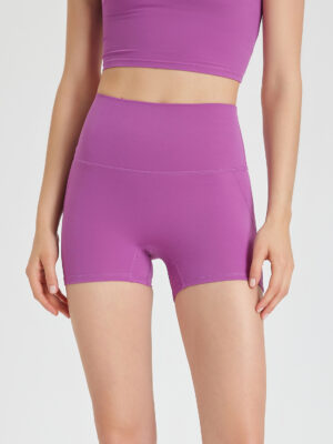 High Waist Peach Hip Lifting Pants No Embarrassment Line Sports Shorts Running Fitness Yoga Pants